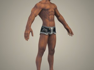 game ready fantasy giant man Model 3D