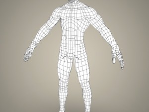 game ready fantasy giant man Model 3D