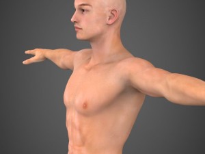 realistic male robert 3Dモデル