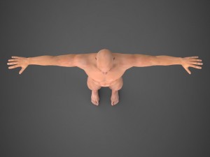 realistic male robert 3Dモデル