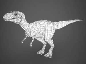 realistic dinosaur tyrannosaurus 3D Model