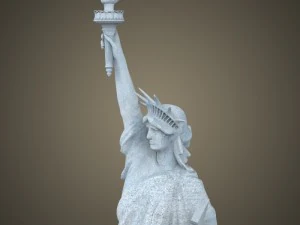 statue of liberty 3D Model