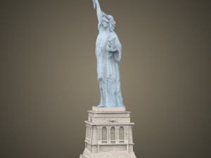 statue of liberty 3D Model