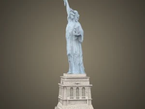 statue of liberty 3D Model