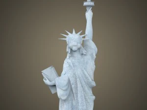 statue of liberty 3D Model