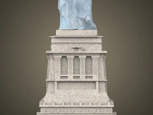 statue of liberty 3D Model