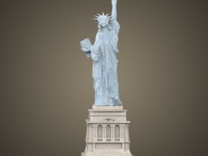 statue of liberty 3D Model