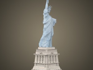 statue of liberty 3D Model