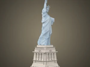 statue of liberty 3D Model