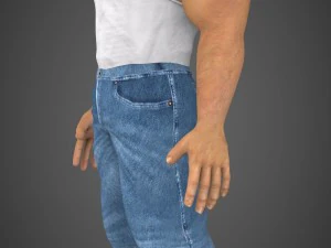 male character jackson 3D Model