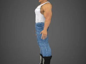 male character jackson 3D Model