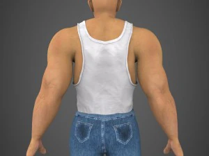 male character jackson 3D Model