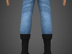 male character jackson 3D Model