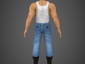 male character jackson Model 3D
