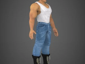 male character jackson 3D Model
