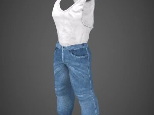 male character jackson 3D Model