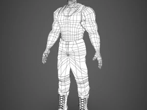 male character jackson 3D Model