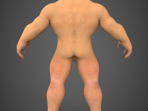 fantasy muscular man saabu Modèle 3D