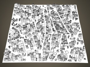 realistic science city Modelo 3D
