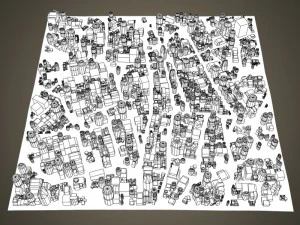 realistic science city 3D Model