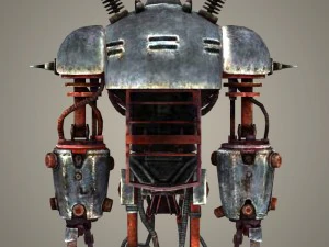 fantasy robot robonic 3D Model