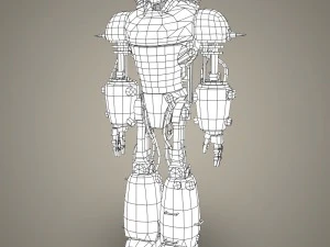 fantasy robot robonic 3D Model