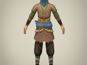 game ready ninja warrior Modello 3D