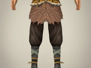game ready ninja warrior 3D Model