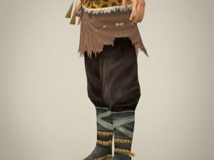 game ready ninja warrior 3D Model