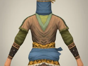game ready ninja warrior 3D Model
