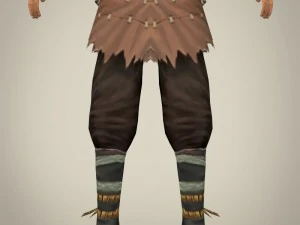game ready ninja warrior 3D Model
