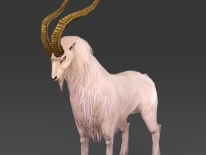game ready fantasy goat 3D Model