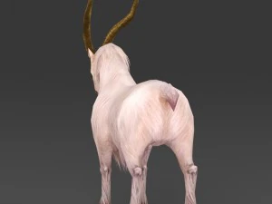 game ready fantasy goat 3D Model