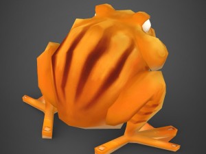game ready fantasy toad 3D Model