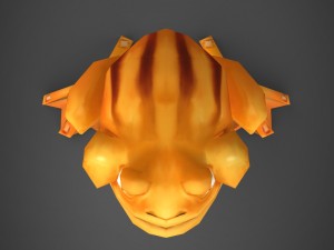game ready fantasy toad 3D Model