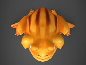 game ready fantasy toad 3D Model
