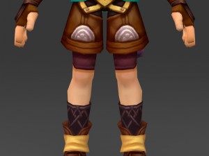 cartoon character bhuli Model 3D