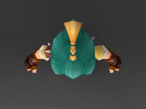 cartoon character bhuli Model 3D