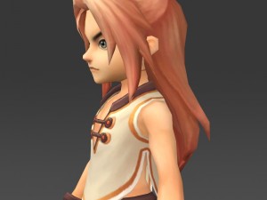 cartoon character chuli 3D-Modell