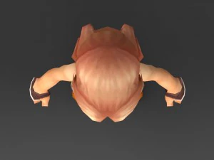 cartoon character chuli 3D Model