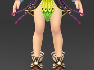 cartoon character eilu Model 3D