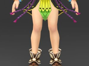 cartoon character eilu 3D Model