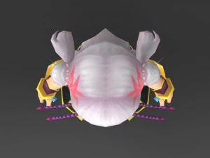 cartoon character eilu 3D Model