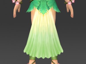 cartoon character fuli Model 3D