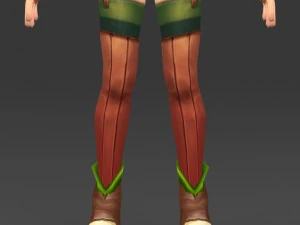 cartoon character kubdi 3D Model