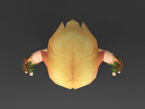 cartoon character kubdi 3D मॉडल