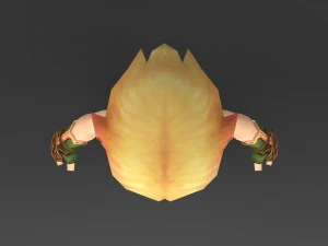 cartoon character kubdi 3D Model
