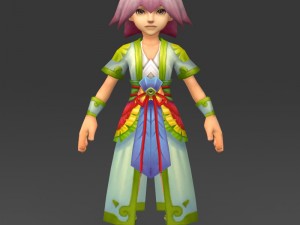 cartoon character muli Modelo 3D
