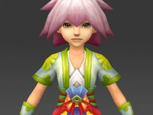 cartoon character muli 3D Model