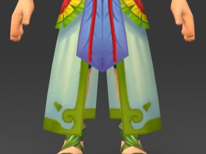 cartoon character muli 3D Модель